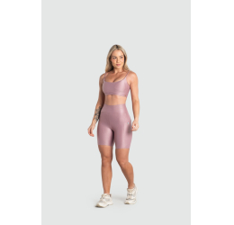 BERMUDA FITNESS FEMININA WONDER COM BOLSO ROSA MALVA 6863 - DU SELL