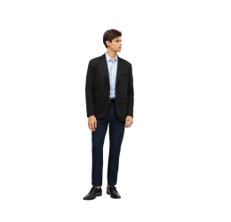BLAZER MASCULINO SLIM PRETO HANGAR 33 
