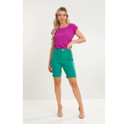BLUSA ATENAS FUCSIA MANGA MORCEGO - ROBE BELLE