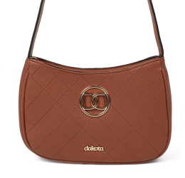 BOLSA FEMININA TRANSVERSAL CASUAL MASCAVO DK242 - DAKOTA