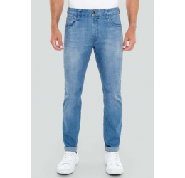 CALÇA JEANS MASCULINA SLIM ESTONADA COM ELASTANO HANGAR 33