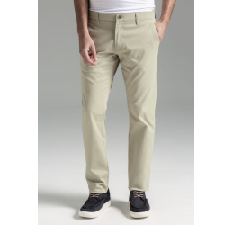 CALÇA SARJA CHINO MASCULINA BEGE GELO HANGAR 33