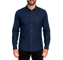 CAMISA ML SLIM MASCULINA EM JEANS 7002 - OGOCHI