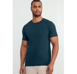 CAMISETA BÁSICA HANGAR 33- AZUL ESCURO- 3424