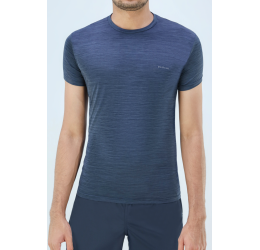 CAMISETA DRY FIT FITNESS SLIM AZUL - OGOCHI 
