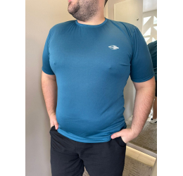 CAMISETA MASC. FITNESS EM HELANCA AZUL TEMPESTADE 51035 - MORMAII