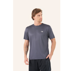 CAMISETA MASC. FITNESS EM HELANCA CINZA ASFALTO 51035 - MORMAII 