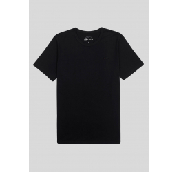 CAMISETA MASCULINA BÁSICA PRETA - FICO