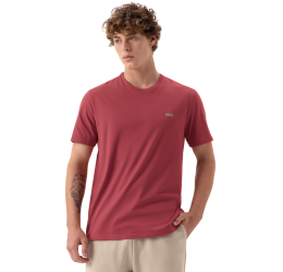 CAMISETA MASCULINA EM MALHA BÁSICA ROSA ASTRO - FICO