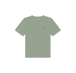 CAMISETA MASCULINA EM MALHA BÁSICA VERDE CHIARO - FICO 