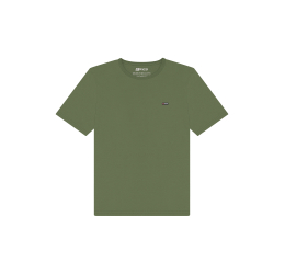 CAMISETA MASCULINA EM MALHA BÁSICA VERDE MOVIMENTO - FICO 