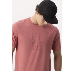 CAMISETA MASCULINA ESTAMPADA EM MALHA ROSA ASTRO - FICO 