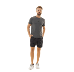 CAMISETA TRACK FLEX FITNESS MASCULINA MESCLA ESCURO - ARMY FIT