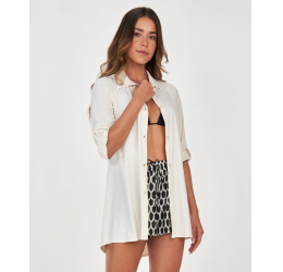 CHEMISE MANGA 7/8 OFF WHITE - ALTO GIRO