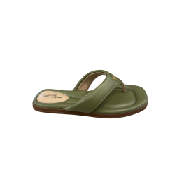 CHINELO FEMININO ACOLCHOADO E MACIO VERDE SALVIA 7212.102 - MODARE