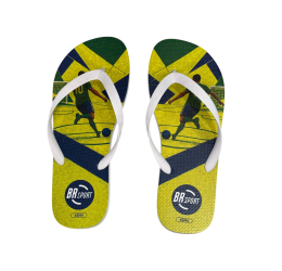 CHINELO MASCULINO SLIM BRASIL 60008.203.31509 - BR SPORT 
