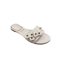 CHINELO RASTEIRA FEM. CONFORTÁVEL BRANCO OFF 6528.105 - VIZZANO