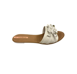 CHINELO RASTEIRA LAÇO BRANCO OFF 5297.446 - MOLECA