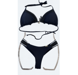 Conjunto Biquíni Du Sell Vitta Elástico 3579 Preto