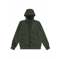 JAQUETA MASCULINA CORTA VENTO REPELE VERDE FURIA - AGUÁ HANGAR 33