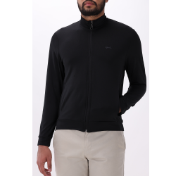 JAQUETA MASCULINA EM HELANCA PRETO - OGOCHI 