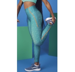 LEGGING BLACKOUT TECH ESTAMPADA - ALTO GIRO -
