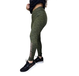 LEGGING FEMININA FITNESS ESTAMPADA MUSGO - MORMAII