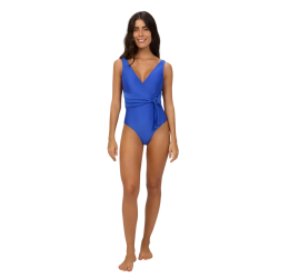 MAIÔ TRANSPASSADO COM ARGOLA AZUL COBALTO - ALTO GIRO