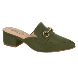 MULE FEMININO ULTRACONFORTO VERDE OLIVA 7340.124 - MODARE