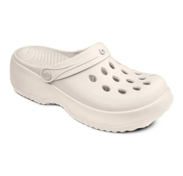 SANDÁLIA CLOG FEMININO BELLA OFF WHITE 2522 - BOAONDA
