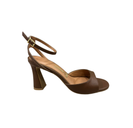 SANDÁLIA FEM. SALTO SINO CAPUCCINO 6517.102 - VIZZANO