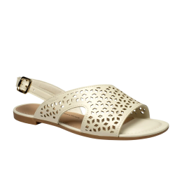 SANDÁLIA RASTEIRA FEM. CREME Y9623 - DAKOTA