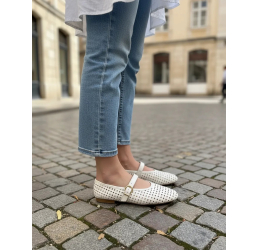 SAPATILHA FEMININA EM COURO 379802 OFF WHITE - BOTTERO