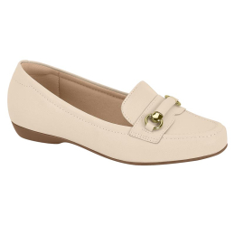 SAPATO FEMININO FLOATHER CREME 70161004 -  MODARE