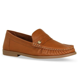SAPATO MOCASSIM FEMININO EM COURO CARAMELO 377801 - BOTTERO