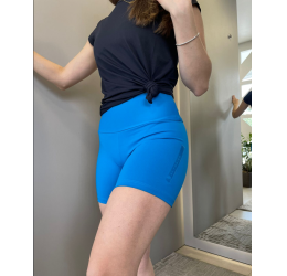  SHORT HYPER LISO AZUL - ALTO GIRO