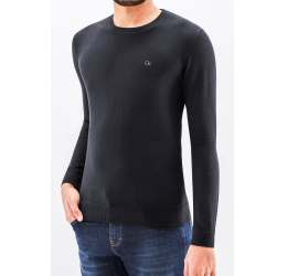 SUETER TRICOT SLIM  PRETO DR - OGOCHI