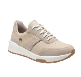 TÊNIS CASUAL FEMININO LEVE E CONFORTÁVEL PORCELANA D0711 - DAKOTA
