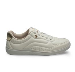 TÊNIS FEM. CASUAL CONFORTÁVEL CREME C4701 - KOLOSH