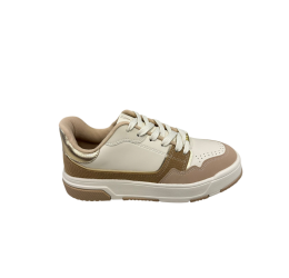 TÊNIS FEMININO CASUAL FLATFORM BRANCO OFF/BEGE 1455.102 - VIZZANO