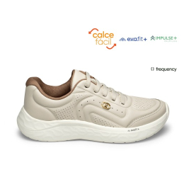 TÊNIS FEMININO ESPORTIVO PORCELANA E0645 - KOLOSH