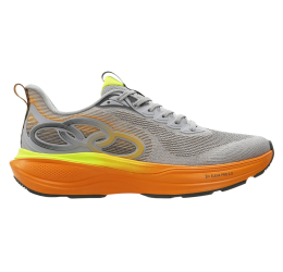 TÊNIS MASCULINO DE CORRIDA PRIDE 4 LUNAR/LARANJA - OLYMPIKUS 