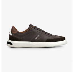 TÊNIS MASCULINO DE COURO BÚZIOS CHOCOLATE 8964-652D - FERRACINI 