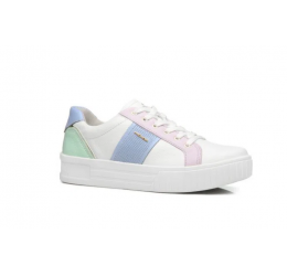 Tênis Pegada Feminino Em Couro 212512 Branco