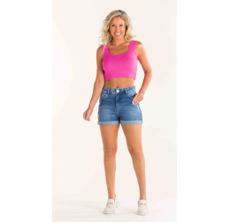 TOP CROPPED QUADRADO DE FIO PINK - INDULTO