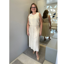 VESTIDO MIDI ENTREMEIO PÉROLA - FATO BÁSICO 